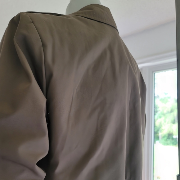 Vintage Tradition Sears Double-Breasted Trench Coat Size 10 - Picture 8 of 13